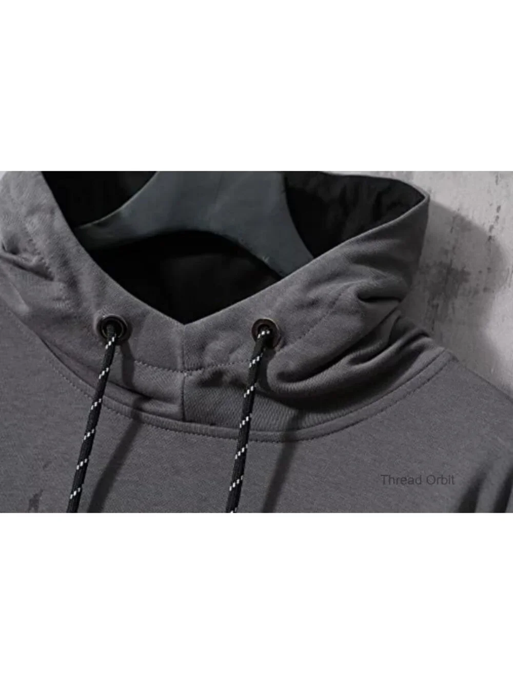 Contrast Color Pullover Hoodie Patchwork Hoodie Men
